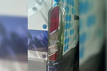 Ford Transit 2014- Capace Cromate Stopuri (2 buc, plastic) foto 2