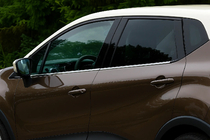Renault Captur 2013-2019 Ornamente geamuri inox (4 buc) foto 1