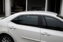 Toyota Corolla 2013-2019 Ornamente Superioare Usa Inox (4 buc) foto 1