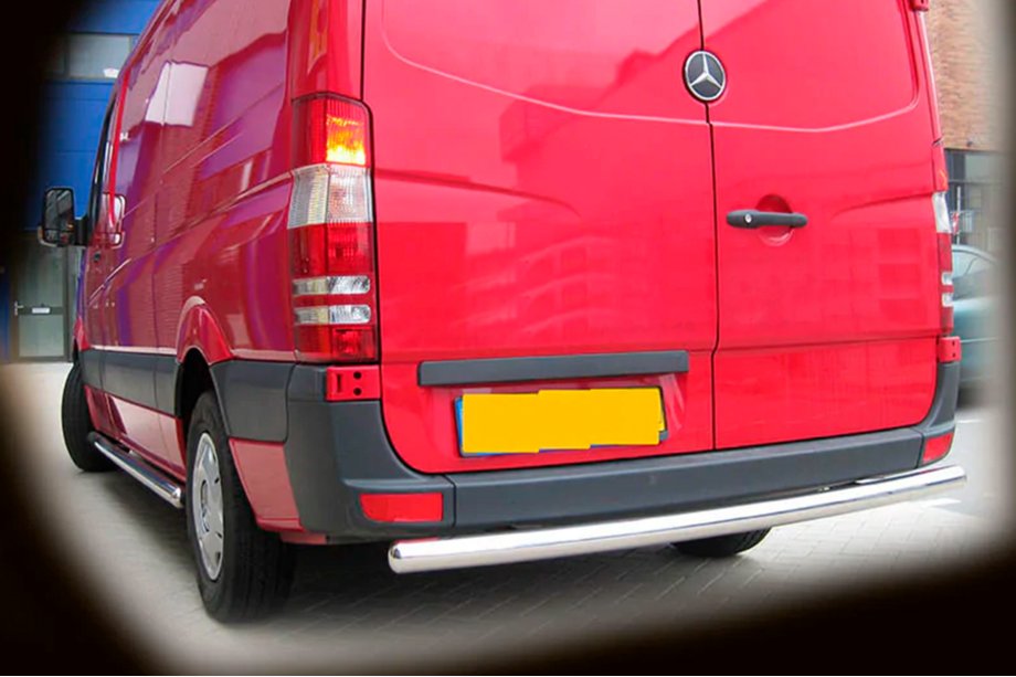 Mercedes Sprinter W906 2006–2018 Protectie Spate AK002 (Inox) Foto 2