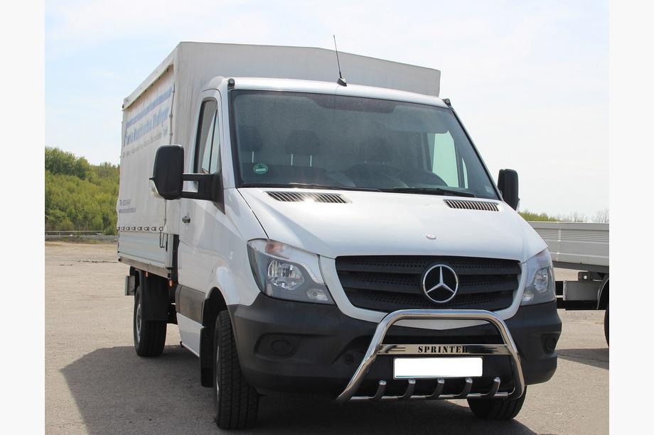 Mercedes Sprinter W906 2006–2018 Bullbar WT003 (Inox) 60mm, fara inscriptie Foto 1