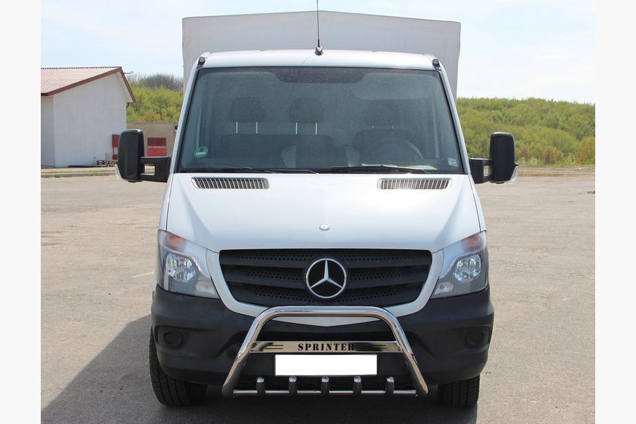 Mercedes Sprinter W906 2006–2018 Bullbar WT003 (Inox) 60mm, fara inscriptie Foto 3