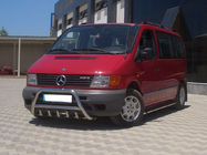 Mercedes Vito W638 1996-2003 Bullbar WT003/4 (Inox) fara inscriptie, 51mm foto 7