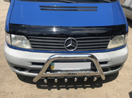 Mercedes Vito W638 1996-2003 Bullbar WT003/4 (Inox) fara inscriptie, 51mm foto 1