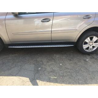 Praguri Laterale OEM (2 buc, Aluminiu) Mercedes ML W164 2005-2011 foto 3