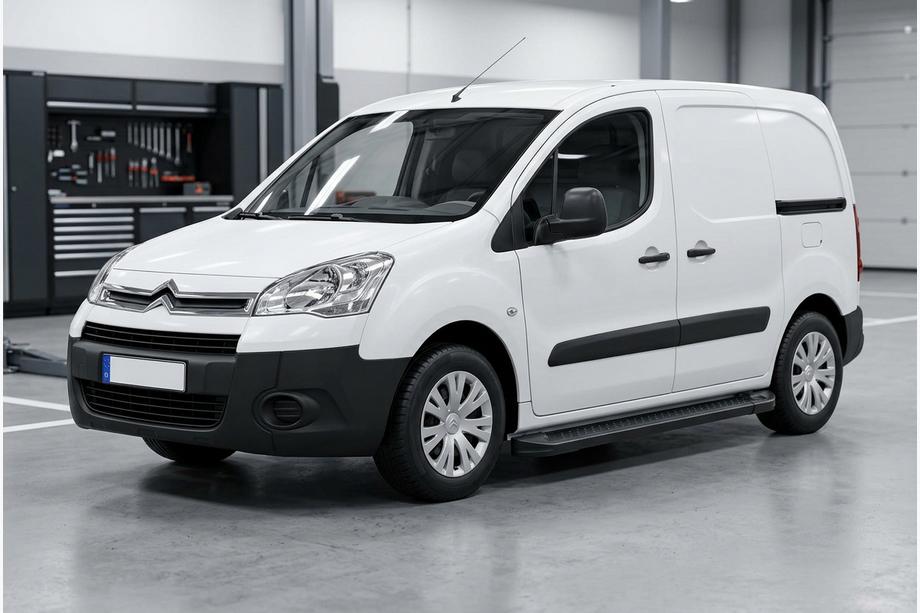 Citroen Berlingo 2008-2018 Praguri Laterale Allmond Black (2 buc, Aluminiu) Image