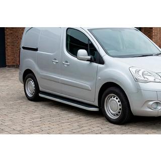 Praguri Laterale Tayga Grey (2 buc, Aluminiu) Peugeot Partner Tepee 2008-2018 foto 1