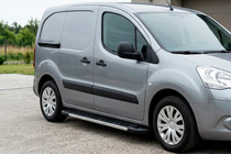 Peugeot Partner Tepee 2008-2018 Praguri Laterale RedLine V1 (2 buc, Aluminiu) foto 1