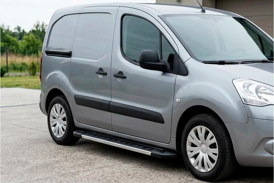 Peugeot Partner Tepee 2008-2018 Praguri Laterale RedLine V1 (2 buc, Aluminiu) Image
