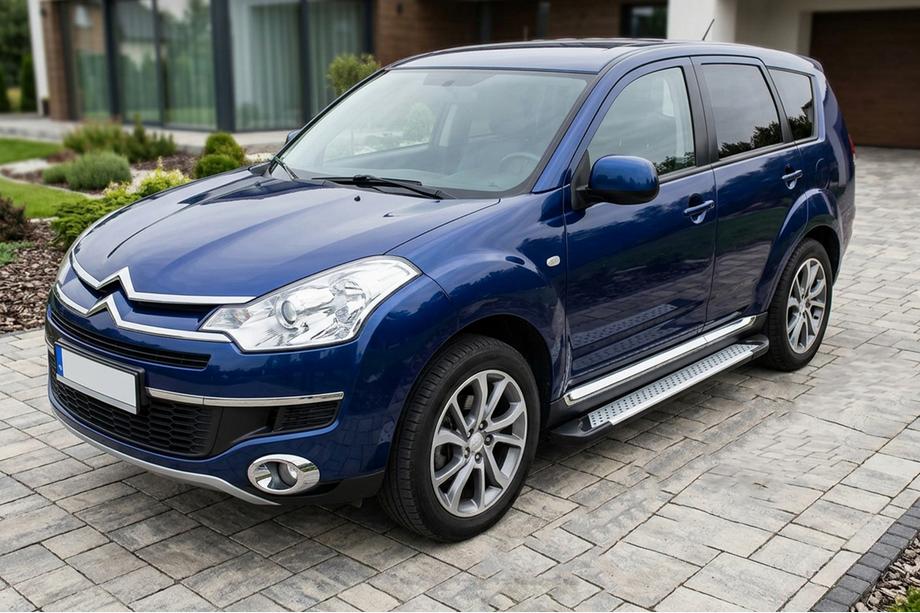 Citroen C-Crosser 2007-2013 Praguri laterale Allmond (2 buc, aluminiu) Image