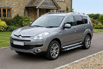 Citroen C-Crosser 2007-2013 Praguri Laterale Sunrise (2 buc, Aluminiu) foto 1
