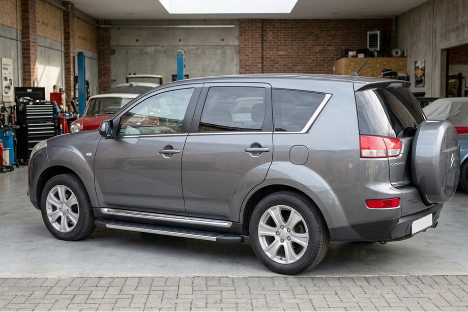 Citroen C-Crosser 2007-2013 Praguri Laterale Duru (2 buc, Aluminiu) Image