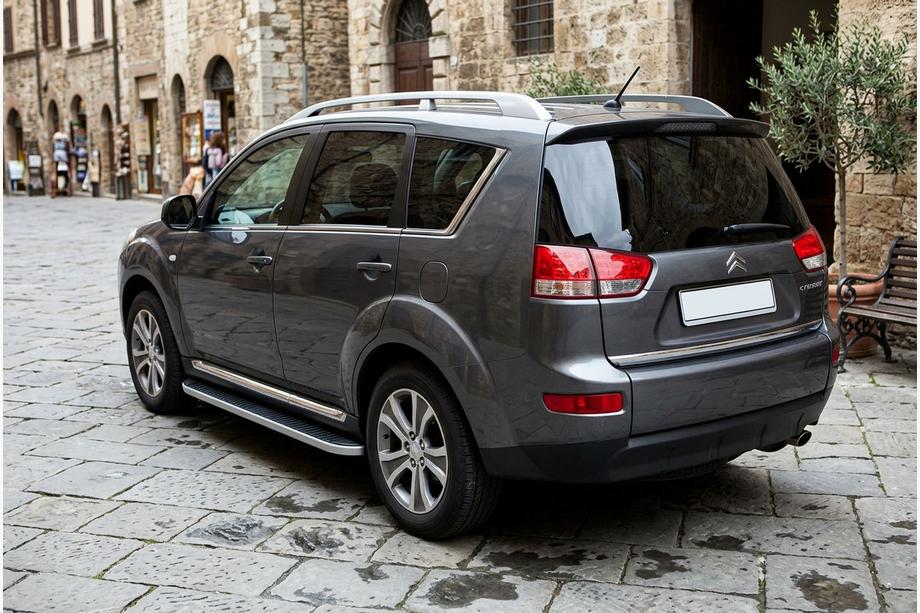 Citroen C-Crosser 2007-2013 Praguri Laterale Tayga (2 buc, Aluminiu) Image
