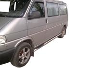 Volkswagen T4 Transporter 1990-2003 Tevi Laterale (2 buc, Otel Inoxidabil) 60mm, Ampatament Lung foto 1
