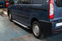 Peugeot Expert 2007-2016 Praguri Laterale Line (2 buc, Aluminiu) foto 1