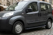 Citroen Nemo 2007-2017 Praguri Laterale Allmond Black (2 buc, Aluminiu) foto 1