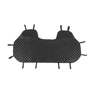 Huse pentru scaune spate ECO (Set, Negru cu cusatura neagra) foto 3