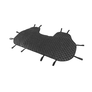Huse pentru scaune spate ECO (Set, Negru cu cusatura neagra) foto 4