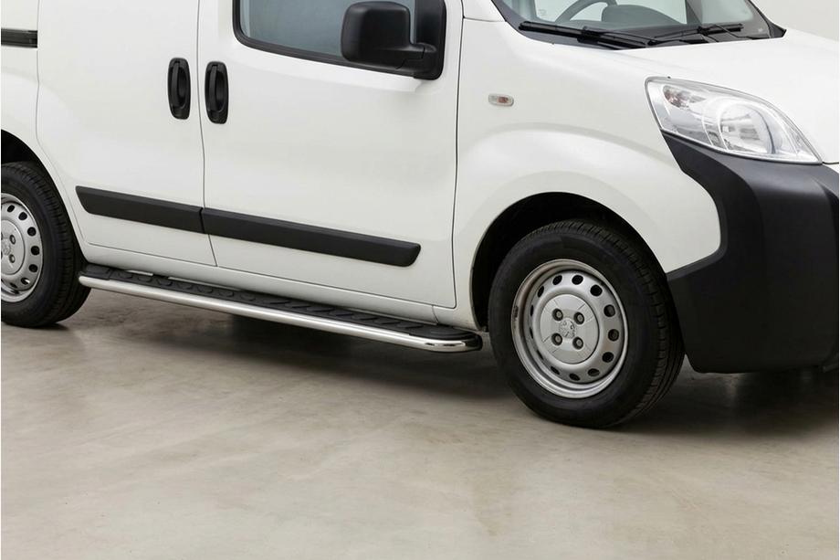 Citroen Nemo 2007-2017 Praguri Laterale Maydos V1 (2 buc, Aluminiu si Otel Inoxidabil) Image