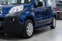 Peugeot Bipper 2008-2017 Praguri Laterale Bosphorus Black (2 buc, Aluminiu) foto 1
