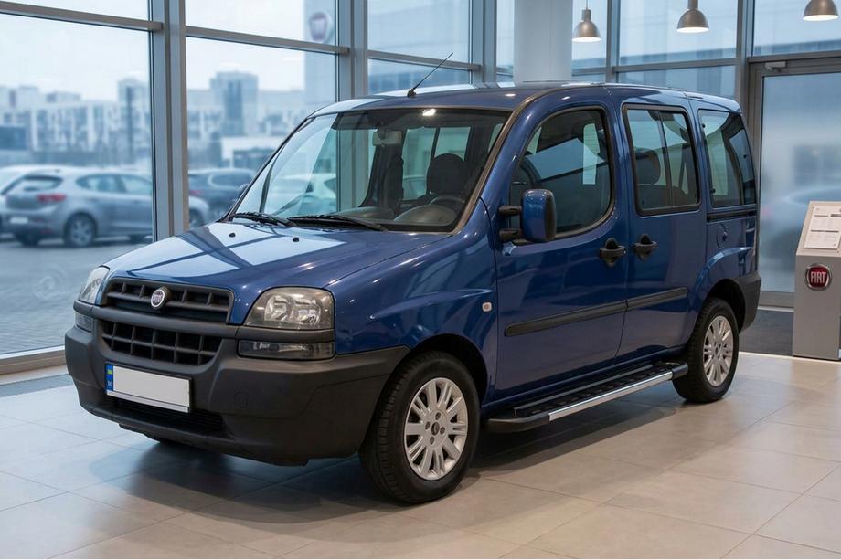 Fiat Doblo I 2001-2005 Praguri Laterale RedLine V1 (2 buc, Aluminiu) Image