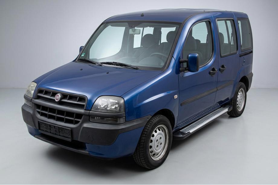 Fiat Doblo I 2001-2005 Praguri Laterale Line (2 buc, Aluminiu) Image