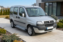 Fiat Doblo I 2001-2005 Praguri Laterale Rainbow (2 buc, Aluminiu) foto 1