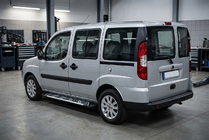 Fiat Doblo I 2005-2010 Praguri Laterale Sunrise (2 buc, Aluminiu) foto 1