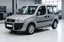 Fiat Doblo I 2005-2010 Praguri Laterale Line (2 buc, Aluminiu) foto 1