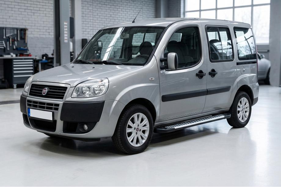 Fiat Doblo I 2005-2010 Praguri Laterale Line (2 buc, Aluminiu) Image