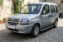 Fiat Doblo I 2005-2010 Praguri Laterale Tayga (2 buc, Aluminiu) foto 1