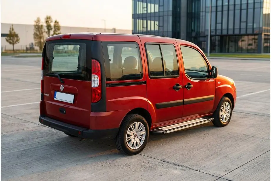 Fiat Doblo I 2005-2010 Praguri Laterale Rainbow (2 buc, Aluminiu) Image