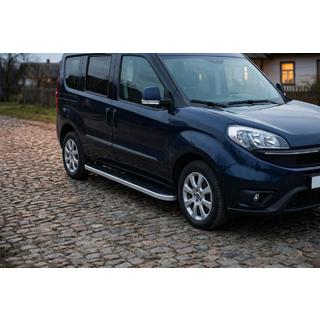 Praguri Laterale Tayga Grey (2 buc, Aluminiu) foto 1