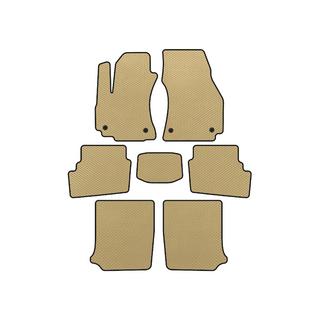 Covorase EVA (3 Randuri, 2003-2005, 7 Locuri, Bej) Opel Zafira A 1998-2005
