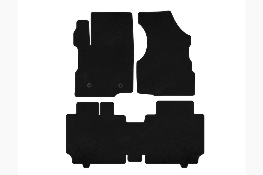 Chevrolet Equinox 2009-2016 Covorase textile Premium (2015-2017, Negru) Foto 1