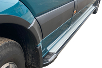 Mercedes Sprinter W906 2006–2018 Praguri Laterale Rainbow (2 buc, Aluminiu) Long/ExtraLong foto 1