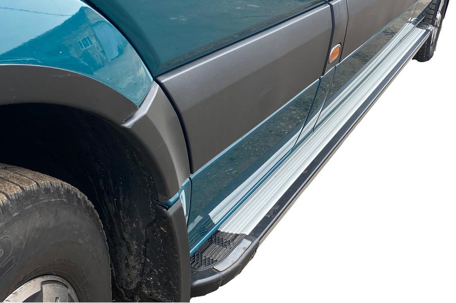 Mercedes Sprinter W906 2006–2018 Praguri Laterale Rainbow (2 buc, Aluminiu) Long/ExtraLong Image