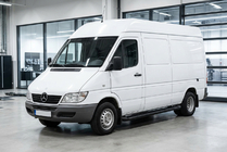 Mercedes Sprinter W901/902/903/904/905 1995–2006 Praguri Laterale Allmond Black (2 buc, Aluminiu) foto 1