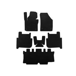 Covorase EVA (3 Randuri, 2006-2010, 7 Locuri, Negru) Volkswagen Touran 2003-2010