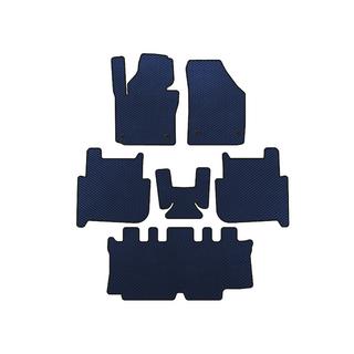 Covorase EVA (3 Randuri, 2006-2010, 7 Locuri, Albastru) Volkswagen Touran 2003-2010