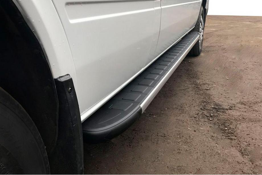 Mercedes Sprinter W901/902/903/904/905 1995–2006 Praguri Laterale Duru (2 buc, Aluminiu) Image