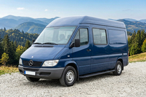 Mercedes Sprinter W901/902/903/904/905 1995–2006 Praguri Laterale Bosphorus Black (2 buc, Aluminiu) foto 1