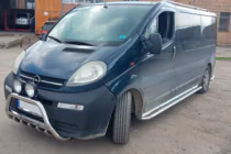 Opel Vivaro 2001–2015 Bullbar WT003-4 (Inox) Fara Inscription foto 10