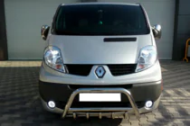 Opel Vivaro 2001–2015 Bullbar WT003-4 (Inox) Fara Inscription foto 12