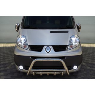 Bullbar WT003-4 (Inox) Opel Vivaro 2001–2015 foto 3