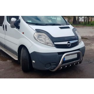 Bullbar WT003-4 (Inox) Opel Vivaro 2001–2015 foto 1