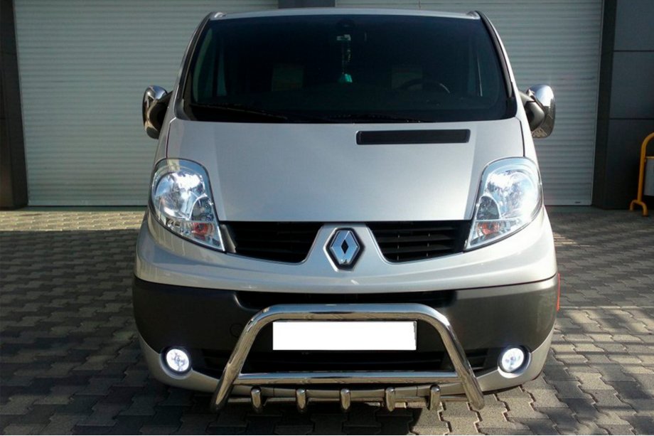 Opel Vivaro 2001–2015 Bullbar WT003-4 (Inox) Cu Inscription Foto 12