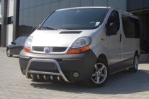 Renault Trafic 2001–2015 Bullbar WT003-4 (Inox) Cu inscriptie Renault foto 2