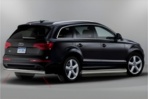 Audi Q7 2005-2015 Protectie Spate AK002 (Inox) foto 1