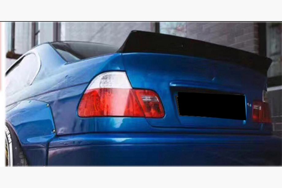 BMW 3 Series E46 1998-2006 Spoiler spate (pentru Coupe, grunduit pentru vopsire) Image